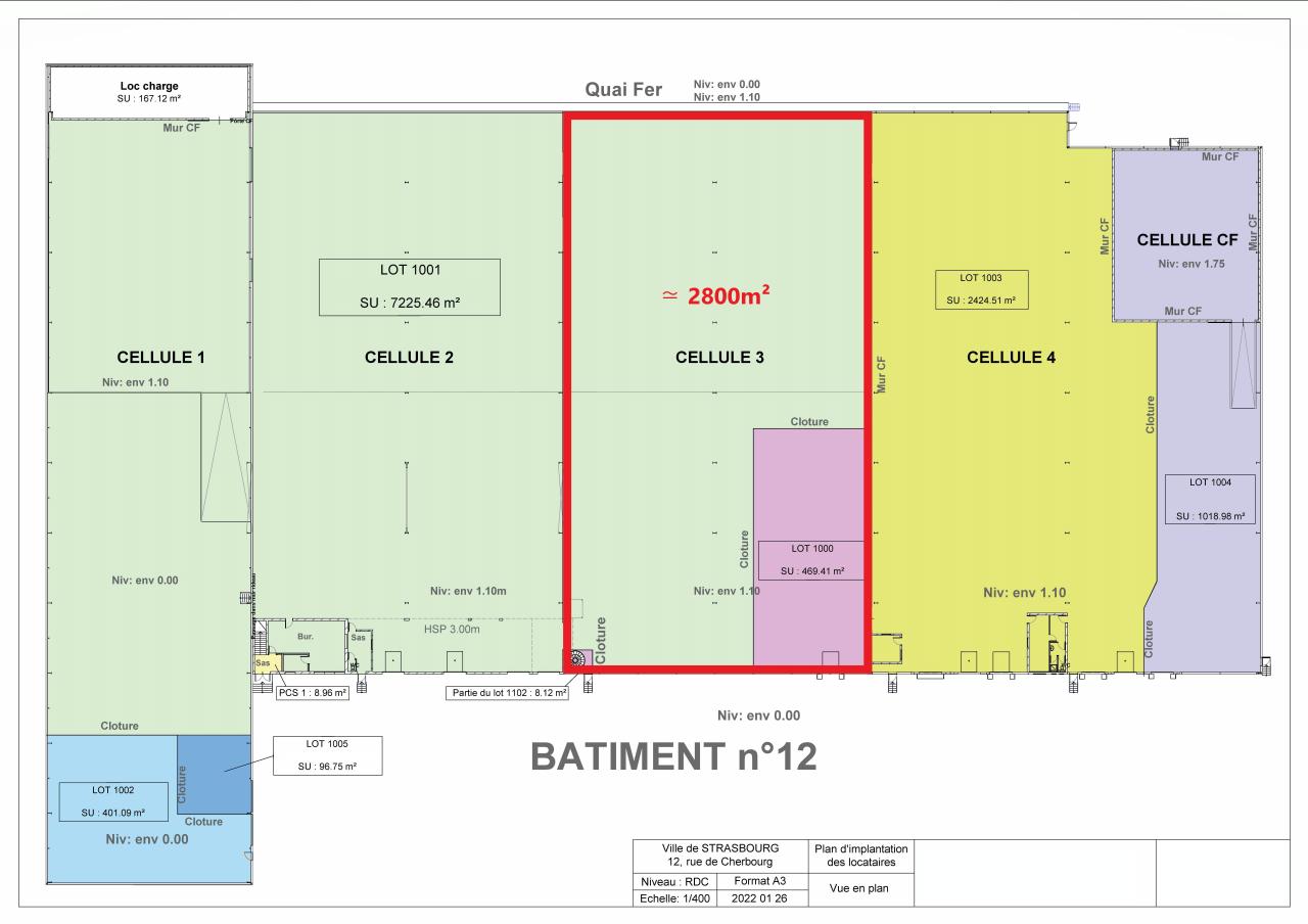 Entrepôt Strasbourg 551m² Location entrepôt Strasbourg Bas-Rhin OLLOG2422699 8